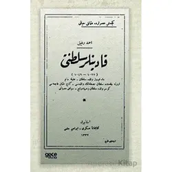 Kadınlar Saltanatı (Osmanlıca) - Ahmet Refik Altınay - Gece Kitaplığı