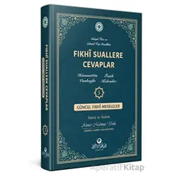 Fıkhi Suallere Cevaplar 5. Cilt - Fatih Kalender - Ahıska Yayınevi