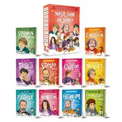 Nasıl Dahi Oldum? Serisi Kutulu (10 Kitap Takım) - Cezmi Ersöz - Dokuz Çocuk