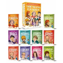 Tarihe Yön Veren Bilim İnsanları Serisi Kutulu (10 Kitap Takım) - Cezmi Ersöz - Dokuz Çocuk