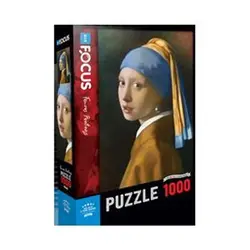 Gırl Wıth A Pearl Earrıng İnci Küpeli Kız 1000 Parça Blue Focus Games