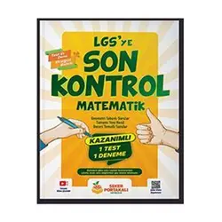 Şeker Portakalı 8. Sınıf Matematik LGS ye Son Kontrol