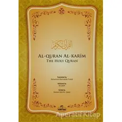 Al-Quran Al-Karim (İngilizce Kuran) - Muhammed Marmaduke Pickthall - Ravza Yayınları