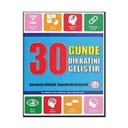 30 Günde Dikkatini Geliştir 6-12 Yaş Yükselen Zeka