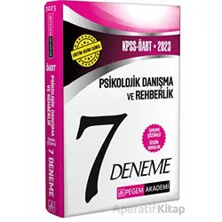 2023 KPSS ÖABT Psikolojik Danışma ve Rehberlik Öğretmenliği 7 Deneme