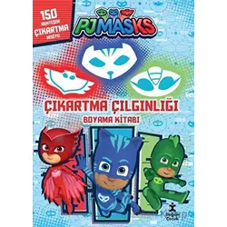 Pjmask Çıkartma Çılgınlığı Boyama Kitabı - Kolektif - Doğan Çocuk