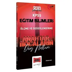 Yargı 2023 KPSS Eğitim Bilimleri Anahtar Hocaların Ölçme ve Değerlendirme Ders Notları