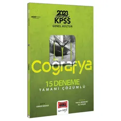 Yargı 2023 KPSS Genel Kültür Hedef IYI Serisi Coğrafya Tamamı Çözümlü 15 Deneme