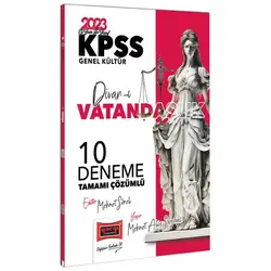 Yargı 2023 KPSS Divan-ı Vatandaşlık Tamamı Çözümlü 10 Deneme