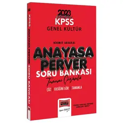 Yargı 2023 KPSS Anayasaperver Tamamı Çözümlü Soru Bankası