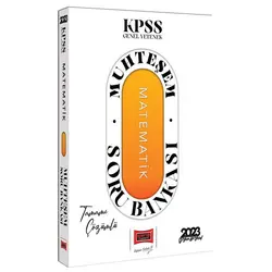 Yargı 2023 KPSS Genel Yetenek Muhteşem Matematik Tamamı Çözümlü Soru Bankası