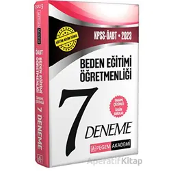 2023 KPSS ÖABT Beden Eğitimi Öğretmenliği 7 Deneme - Kolektif - Pegem Akademi Yayıncılık