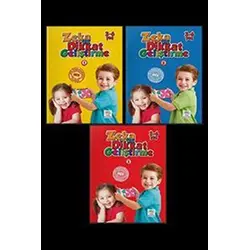 Yükselen Zeka 3-6 Yaş Kodlama ve Dikkat Geliştirme Seti (3 Kitap Set)