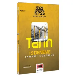 Yargı 2023 KPSS Genel Kültür Hedef IYI Serisi Tarih Tamamı Çözümlü 15 Deneme