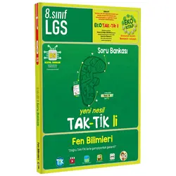 Tonguç Akademi 8. Sınıf Fen Bilimleri Eko Taktikli Soru Bankası