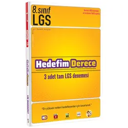 Tonguç Akademi 8. Sınıf LGS Hedefim Derece Denemeleri