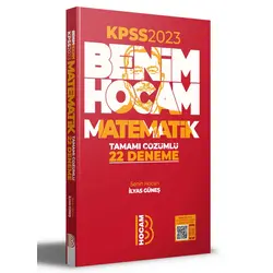 Benim Hocam 2023 KPSS Matematik Tamamı Çözümlü 22 Deneme