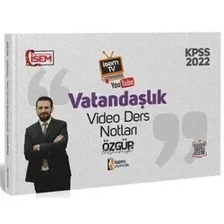 İsem 2022 KPSS Vatandaşlık Video Ders Notları