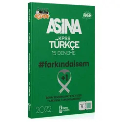 İsem 2022 KPSS Türkçe Aşina Çözümlü 15 Deneme