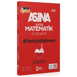 İsem 2022 KPSS Matematik Aşina Çözümlü 15 Deneme