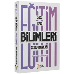 İsem 2023 KPSS Eğitim Bilimleri Öğretim İlke ve Yöntemleri Soru Bankası