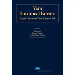 Yeni Kurumsal Kuram - Kolektif - Nobel Akademik Yayıncılık