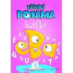 Eğitici Öğretici Boyama - Harfler - Kolektif - Ren Çocuk
