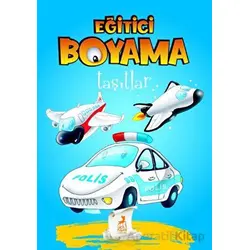 Eğitici Öğretici Boyama - Taşıtlar - Kolektif - Ren Çocuk