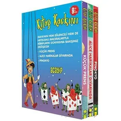 Kitap Kaçkını Kutulu Set - Mehtap Soyuduru Çiçek - Acayip Kitaplar