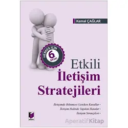 Etkili İletişim Stratejileri - Kemal Çağlar - Adalet Yayınevi