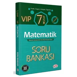Editör 7. Sınıf VIP Matematik Soru Bankası