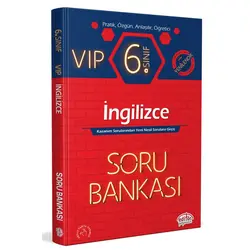 Editör 6. Sınıf VIP İngilizce Soru Bankası