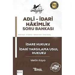 İdare Hukuku Ve Dari Yargılama Usul Hukuku - Metin Kaya - Temsil Kitap