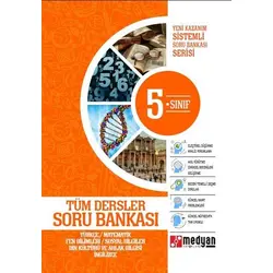 Medyan 5. Sınıf Tüm Dersler Soru Bankası