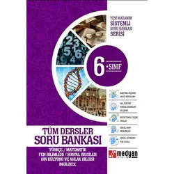 Medyan 6. Sınıf Tüm Dersler Soru Bankası