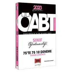 Yargı 2023 KPSS ÖABT Sınıf Öğretmenliği Tamamı Çözümlü 10 Deneme