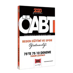 Yargı 2023 KPSS ÖABT Beden Eğitimi ve Spor Öğretmenliği Tamamı Çözümlü 10 Deneme Sınavı