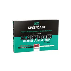 Yargı 2023 KPSS ÖABT Psikolojik Danışmanlık ve Rehber Öğretmen(PDR) Alanperver Pratik Konu Anlatımı