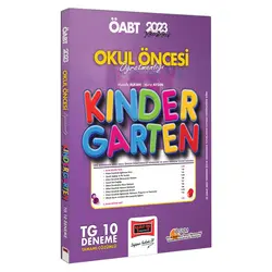 Yargı 2023 ÖABT Okul Öncesi Öğretmenliği Kindergarten Tamamı Çözümlü TG 10 Deneme