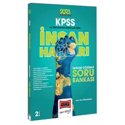 Yargı 2023 KPSS ve Tüm Kurum Sınavları İçin İnsan Hakları Tamamı Çözümlü Soru Bankası