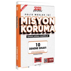 Yargı 2023 Yıldız Serisi Polis Meslek İçi Misyon Koruma 10 Deneme Sınavı