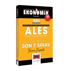 Yargı 2023 ALES Tamamı Çözümlü Çıkmış Son 7 Sınav Soruları Ekonomik Seri
