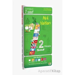 Tonguç Akademi 7. Sınıf 2. Dönem 7.2 Akıl Notları
