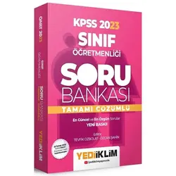 Yediiklim 2023 ÖABT Sınıf Öğretmenliği Tamamı Çözümlü Soru Bankası