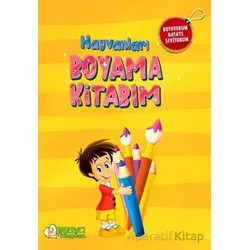 Hayvanları Boyama Kitabım - Kolektif - Pırıltı Kitapları - Erkam