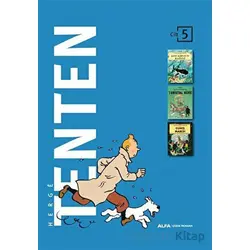 Tenten - Cilt 5 (Ciltli) - Herge - Alfa Yayınları
