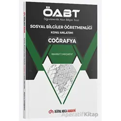 ÖABT Sosyal Bilgiler Öğretmenliği Coğrafya Konu Anlatımı - Mahmut Danışment - Dijital Hoca
