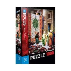 The Carpet Merchant Halı Tüccarı 1000 Parça Puzzle Blue Focus Games