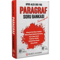 Pegem Akademi KPSS ALES DGS YKS Paragraf Soru Bankası