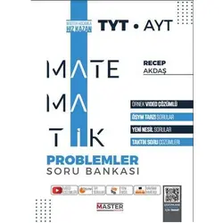 Master Hocam TYT-AYT Yeni Nesil Matematik Problemler Soru Bankası
